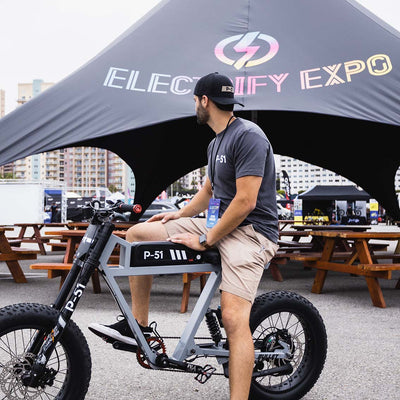 P-51 Bikes at Electrify Expo - Long Beach 2022