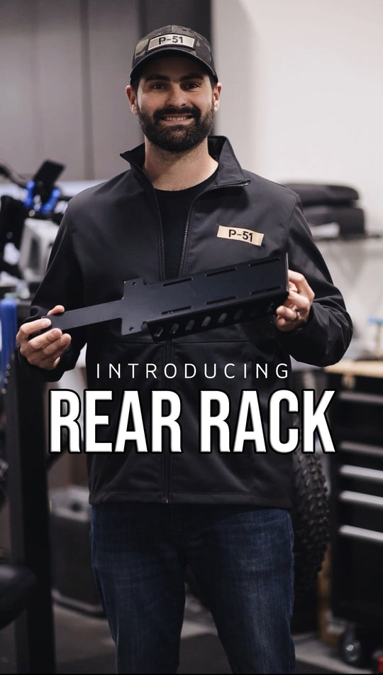 P-51 Rear Rack Installation – E-Bikes Designed for the Ride