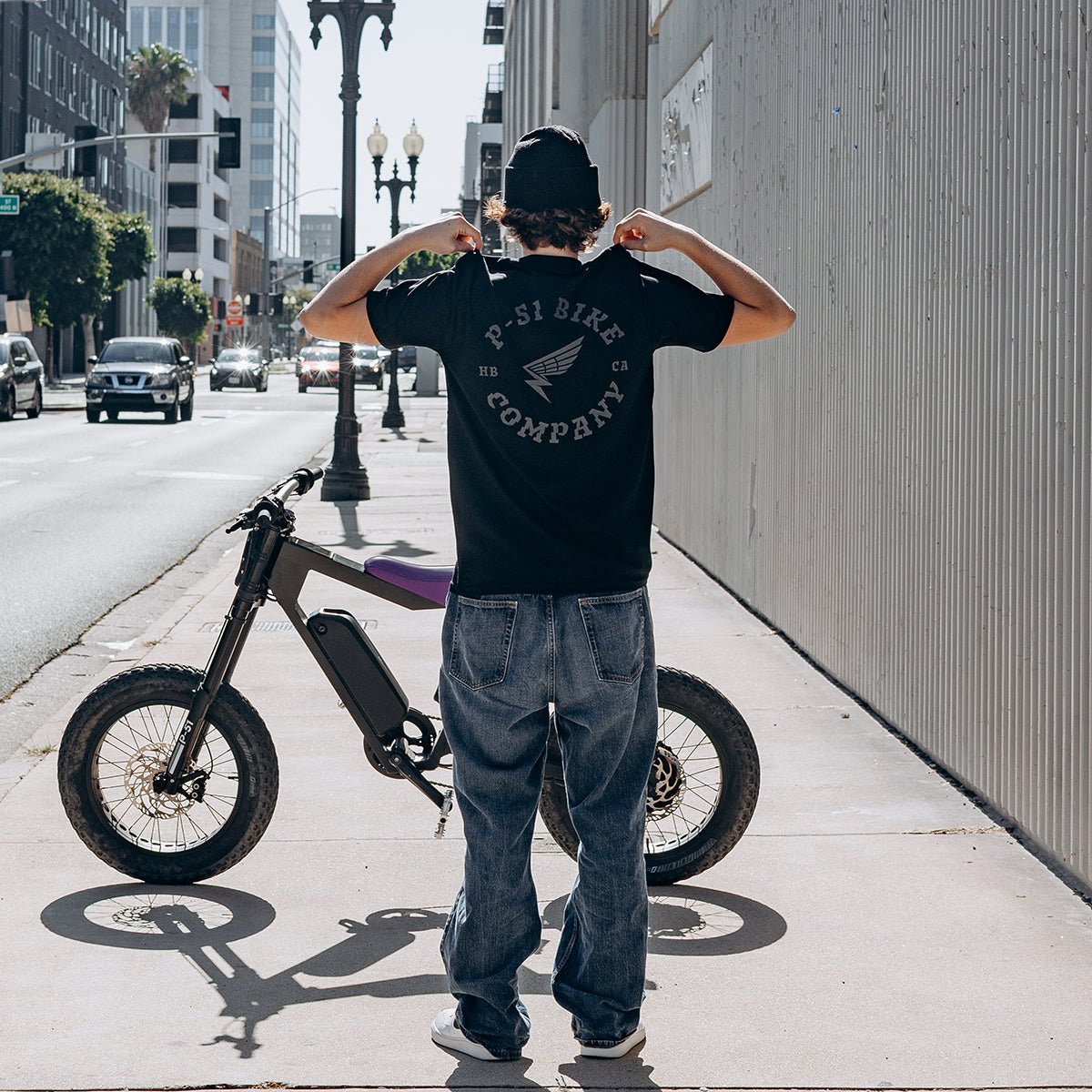 P - 51 Electric Bike Company - Strike Wing Tee